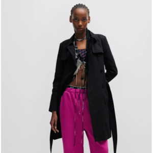 HUGO BOSS Belted Trench 风衣外套