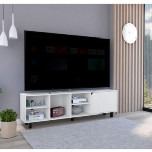 Stylish and Fresh White Television Stand @ BuyDBest  