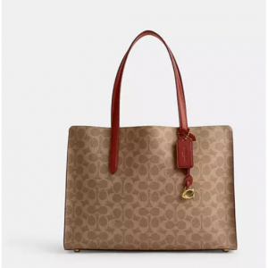 40% Off Carter Carryall Bag In Signature Canvas @ Coach