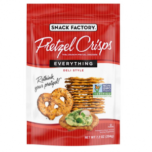 The Snack Factory Pretzel Crisps Everything 7.2oz @ Walgreens 