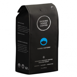 Three Sisters, Kicking Horse Coffee, Medium Roast, Ground, 10 oz - Certified Organic @ Amazon