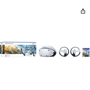 Amazon - PlayStation VR2 +地平線：山之呼喚- PSVR2捆綁套裝，8.3折