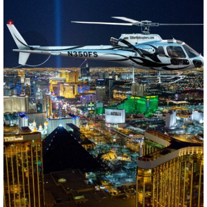 Las Vegas Helicopter Night Flight and Optional VIP Transportation for $86.13 @Agoda US