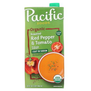 Pacific Foods Organic Red Pepper and Tomato Soup 32 Ounce (Pack of 1) @ Amazon