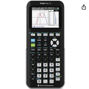 33% off Texas Instruments TI-84 Plus CE Color Graphing Calculator, Black 7.5 Inch @Amazon