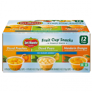 Del Monte 无糖橘子罐头杯 4oz 12个 @ Amazon