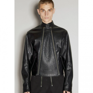 GMBH 双拉链机车夹克