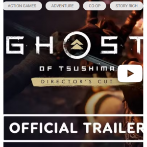 34% off + extra 10% off Ghost of Tsushima Director's Cut PC Steam CD Key @Kinguin