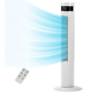 R.W.FLAME White 36" Tower Fan with Remote Control, 3 Modes, LED Display @ Amazon