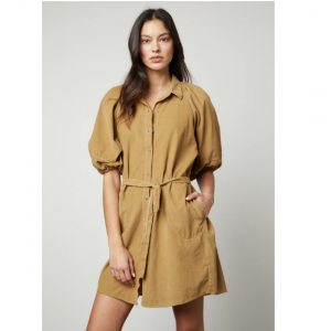 75% Off Kady Corduroy Button-Up Dress @ Velvet by Graham & Spencer