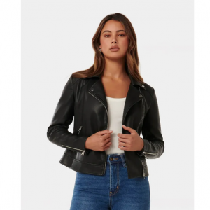 Kylie Biker Jacket @ Forever New