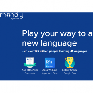 Mondly - Learn 41 languages & Lifetime Access only $99.99