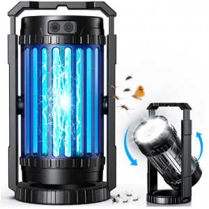 Evolpol 4合1可充電防水滅蚊器 可變身聚光燈/手電筒 @ Amazon