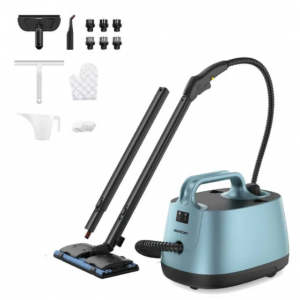 ASPIRON® 便携式多用途蒸汽清洁机 CA019，1.5 升水箱加热 5 分钟
