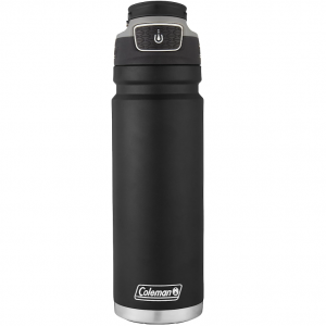 Coleman FreeFlow Vacuum-Insulated Stainless Steel Water Bottle with Leak-Proof Lid, 24 oz @ Amazon