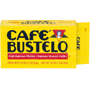 Café Bustelo Espresso Dark Roast Ground Coffee Brick, 16 Ounces (Pack of 12) @ Amazon