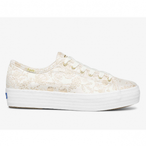 Keds CA官网 Keds x Rifle Paper Co.厚底帆布鞋3.5折热卖