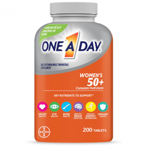 One A Day Women’s 50+ Multivitamins Tablet, 200 Count @ Amazon