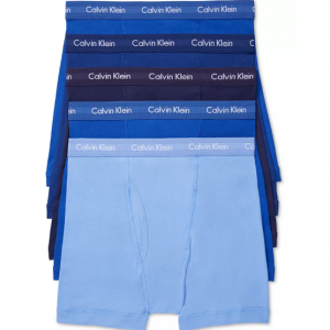 Calvin Klein 男士纯棉内裤5条
