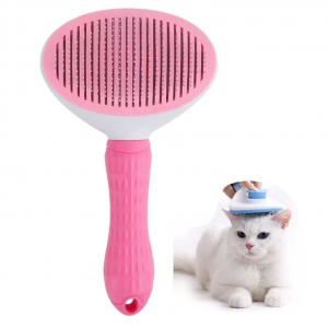 HLMOptimo Self-Cleaning Slicker Brush for Dogs, Cats @ Amazon