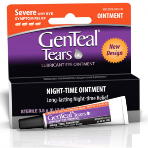 Genteal Tears Night-Time Ointment 3.5g Clear 0.12 Fl Oz @ Amazon