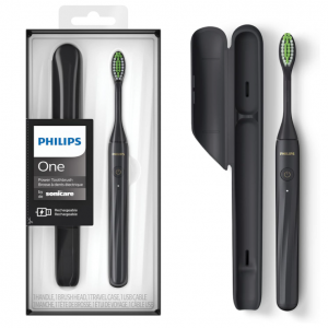 Philips Sonicare One by Sonicare Rechargeable Toothbrush, Shadow, HY1200/26 @ Amazon