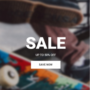 Up to 50% off Sale items @ DC Shoes UK