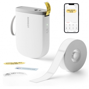 NIIMBOT D11 New Version Label Maker Machine with Tape,300DPI Bluetooth Label Printer @ Amazon