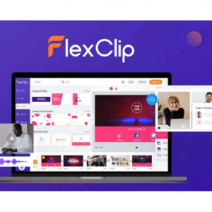 FlexClip 額外7折特賣，在線視頻編輯工具帶AI功能，Plus版年費$83.91