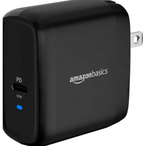 52% off Amazon Basics 65W One-Port GaN USB-C Wall Charger with Power Delivery PD @woot