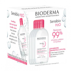 Bioderma Sensibio H2O Micellar Water, 16.7 fl oz, 4-pack @ Costco