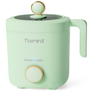TOPWIT Rice Cooker Small, 2-Cups Uncooked, 1.2L Mini Rice Cooker with Non-stick Coating @ Amazon