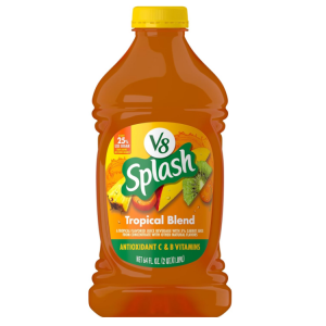 V8 Splash Tropical Blend Flavored Juice Beverage, 64 fl oz Bottle @ Amazon