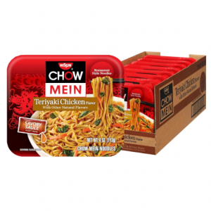 Nissin Chow Mein Teriyaki, Chicken, 4 Ounce (Pack of 8) @ Amazon