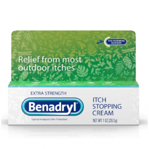 Benadryl Extra Strength Itch Stopping Cream, 1 Ounce @ Amazon