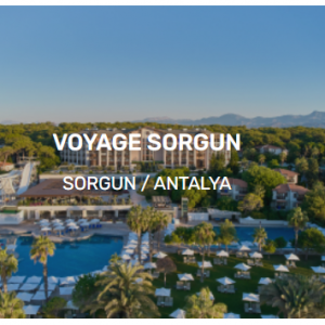 Voyage Hotels - 索尔贡旅游酒店（Voyage Sorgun），4星级，现价€1055.25(原价€3150) 