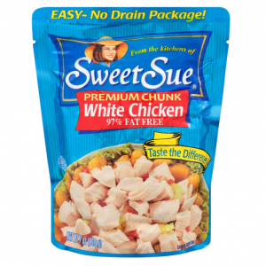 Sweet Sue Premium Chicken Breast, 7 Ounce (Pack of 12) - 12g Protein per Serving @ Amazon