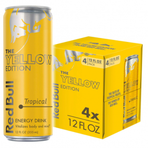 Red Bull 限量款果味能量饮料 12oz 4罐装 @ Amazon