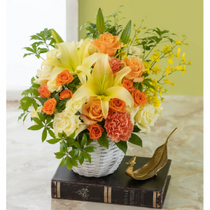 アレンジメント「Happy anniversary Flower~トパーズ~」