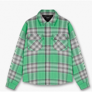 Represent Clothing Quilted Flannel Overshirt