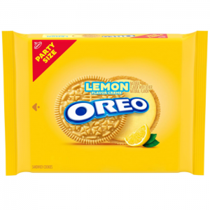 OREO Lemon Creme Sandwich Cookies, Party Size, 24.95 oz @ Amazon