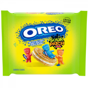 OREO SOUR PATCH KIDS Sandwich Cookies, Limited Edition, 10.68 oz @ Amazon