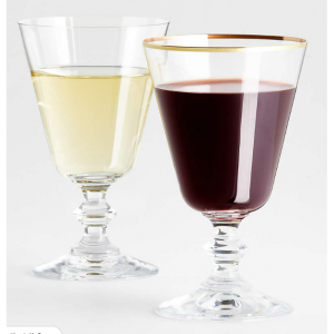 Gold Rim 10-Oz.金边酒杯