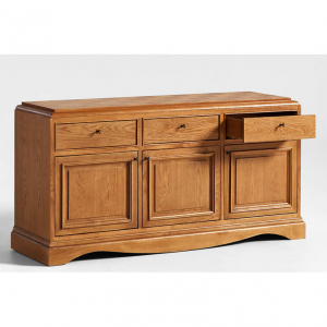 杰克·阿诺德 (Jake Arnold) 设计的猫头鹰木橡木书柜/收纳柜