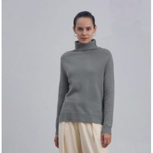30% Off Funnel Neck Pure Cashmere Sweater @ Silk Maison