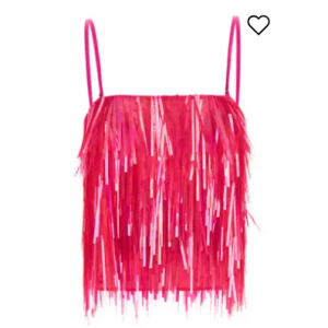 SPORTMAX 吊帶流蘇上衣