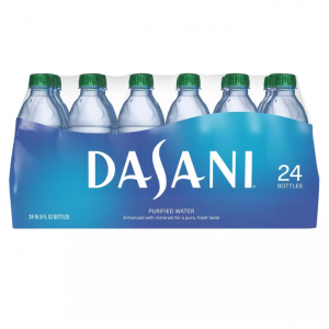 Dasani Purified Water - 24pk/16.9 fl oz Bottles @ Target