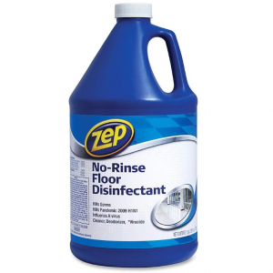 Zep, ZPEZUNRS128, No Rinse Floor Disinfectant, Blue,1Each @ Amazon