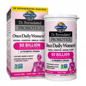 Garden of Life Dr. Formulated Probiotics Once Daily Women's -- 50 billion - 30 Vegetarian Capsules