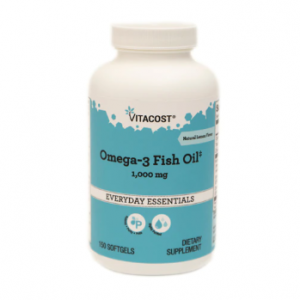 Vitacost Omega-3 Fish Oil‡ Lemon -- 1000 mg - 150 Softgels
